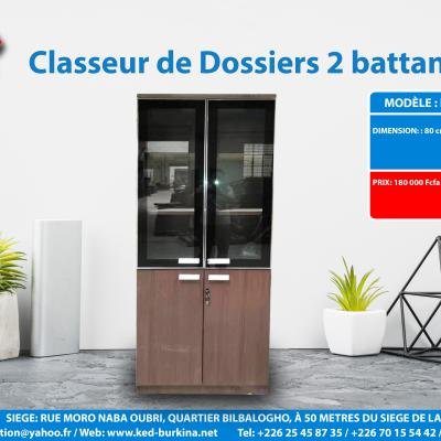 Classeur Dossiers 2 Battants Ked B08 006